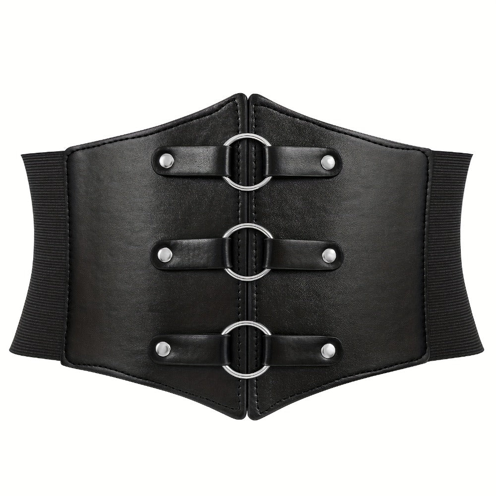 Women's Belt - 's Corset Multi-Pack Black Brown Red White Coffee Silver Crocodile Wide - product detail view 14