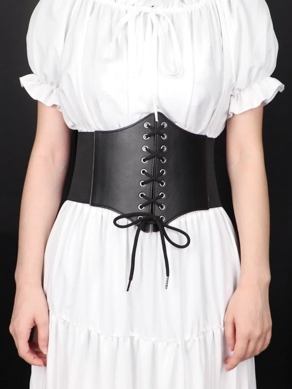 Women's Belt - 's Corset Multi-Pack Black Brown Red White Coffee Silver Crocodile Wide - product detail view 15