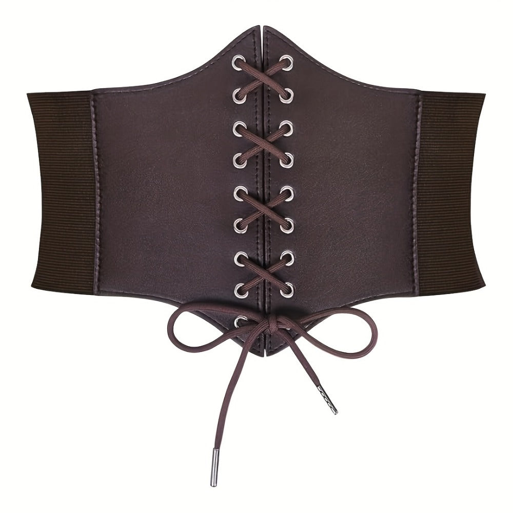 Women's Belt - 's Corset Multi-Pack Black Brown Red White Coffee Silver Crocodile Wide - product detail view 18