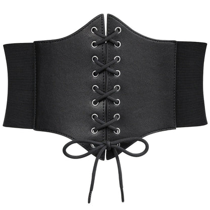 Women's Belt - 's Corset Multi-Pack Black Brown Red White Coffee Silver Crocodile Wide - product detail view 21