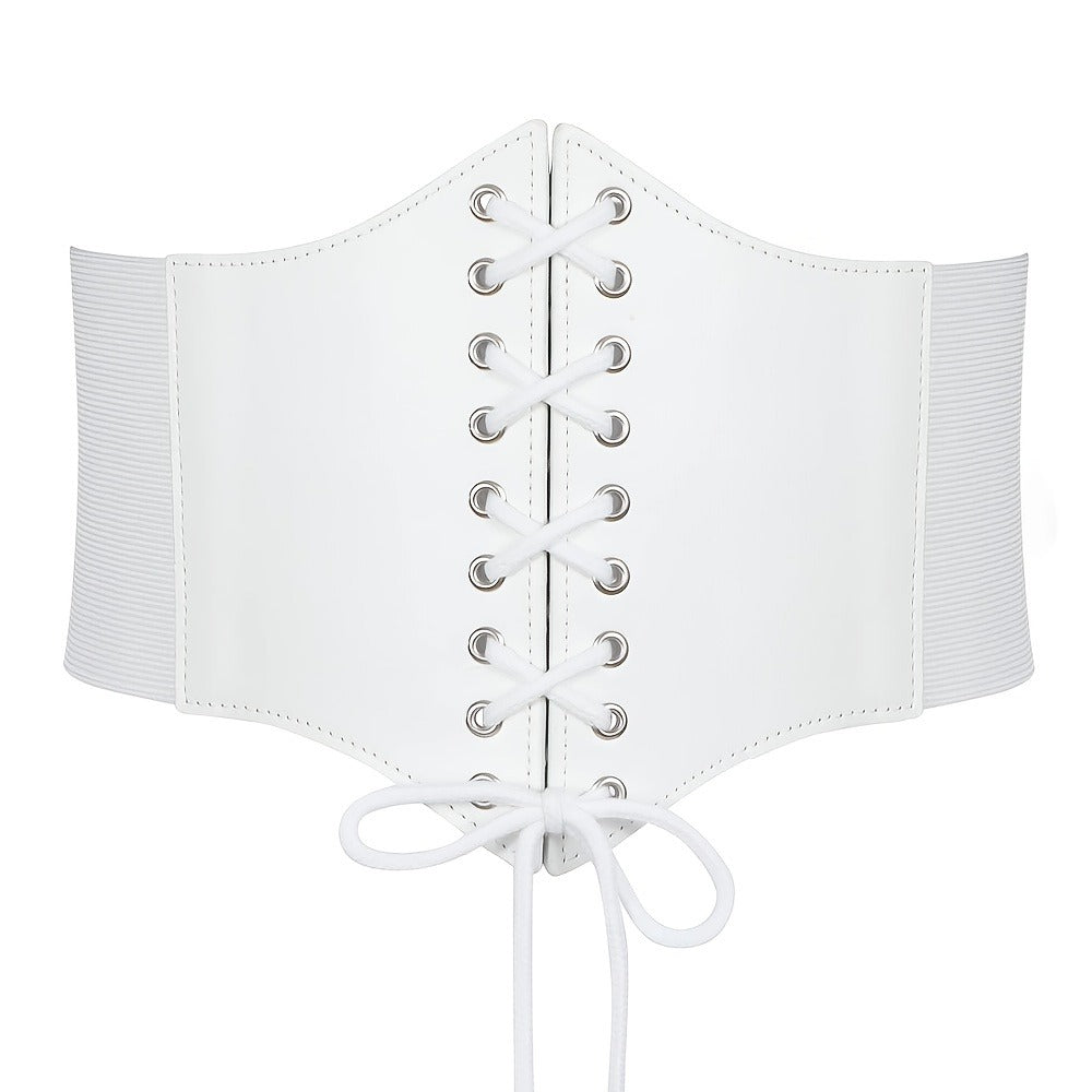 Women's Belt - 's Corset Multi-Pack Black Brown Red White Coffee Silver Crocodile Wide - product detail view 24