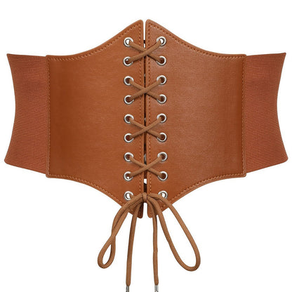 Women's Belt - 's Corset Multi-Pack Black Brown Red White Coffee Silver Crocodile Wide - product detail view 30