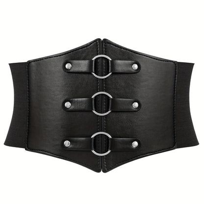 Women's Belt - 's Corset Multi-Pack Black Brown Red White Coffee Silver Crocodile Wide - product detail view 40