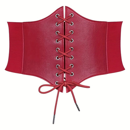 Women's Belt - 's Corset Multi-Pack Black Brown Red White Coffee Silver Crocodile Wide - product detail view 60