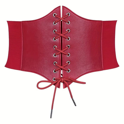 Women's Belt - 's Corset Multi-Pack Black Brown Red White Coffee Silver Crocodile Wide - product detail view 63