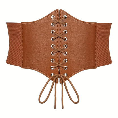Women's Belt - 's Corset Multi-Pack Black Brown Red White Coffee Silver Crocodile Wide - product detail view 72