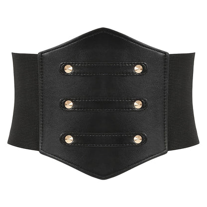 Women's Belt - 's Corset Multi-Pack Black Brown Red White Coffee Silver Crocodile Wide - product detail view 86