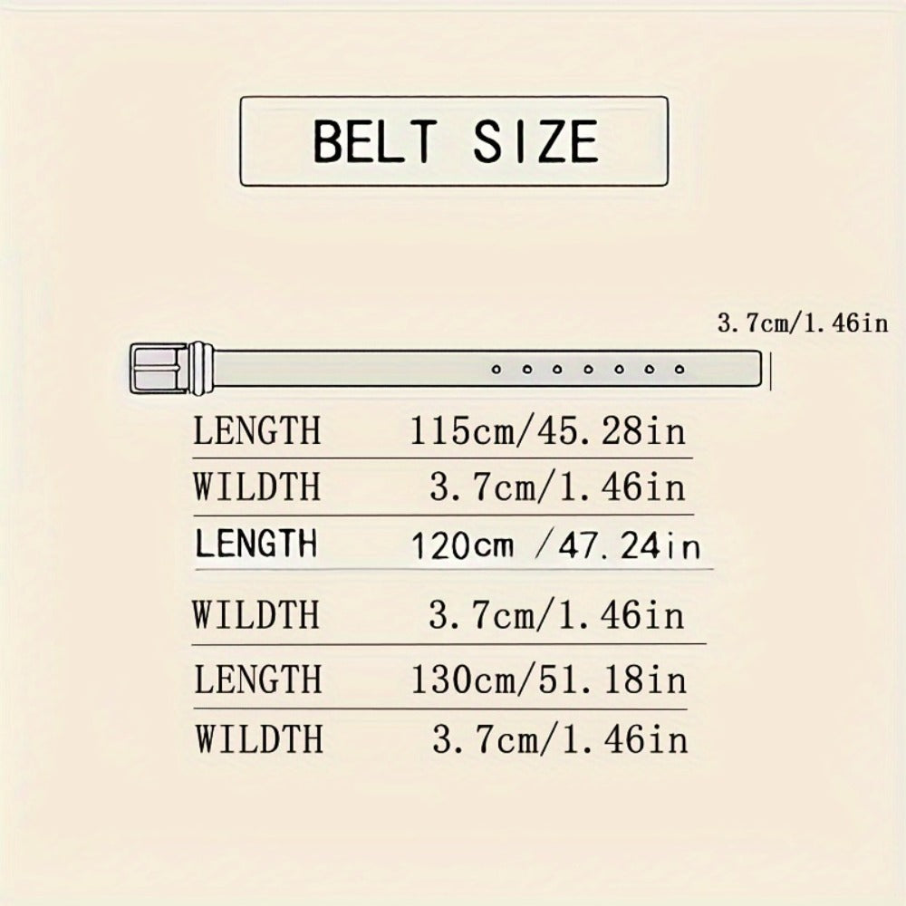 Men's Belt - 's Genuine Leather with Automatic Buckle Cowhide Dress for Formal Business - product detail view 2
