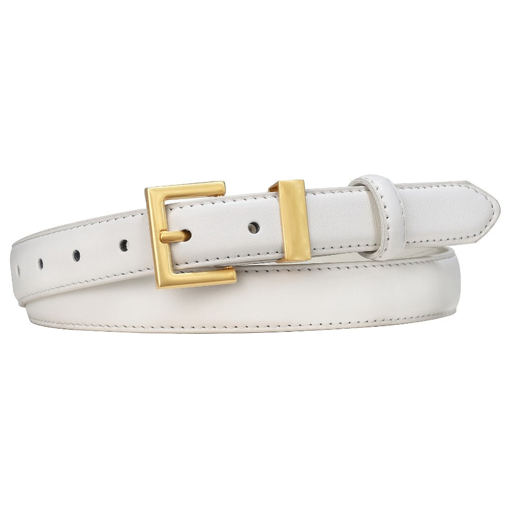 Women's Belt - Square Buckle for - Color Block Casual Dress for Jeans Pants Dresses, Hand - main product view