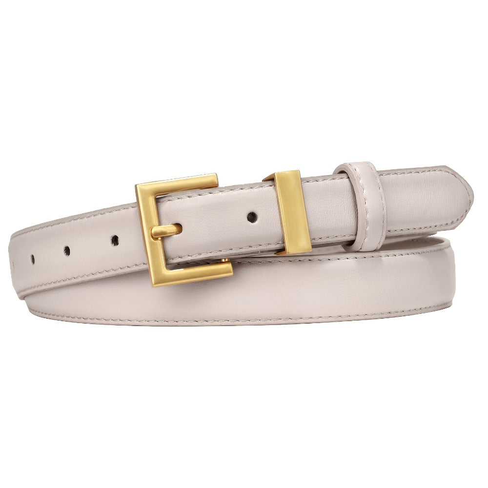 Women's Belt - Square Buckle for - Color Block Casual Dress for Jeans Pants Dresses, Hand - product detail view 5