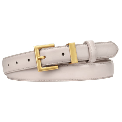 Women's Belt - Square Buckle for - Color Block Casual Dress for Jeans Pants Dresses, Hand - product detail view 14