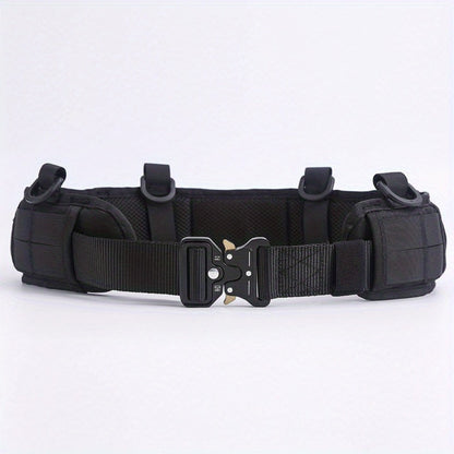 Men's Belt - Tactical Quick Release Nylon Waistband Outdoor Military CS Field Equipment - product detail view 5