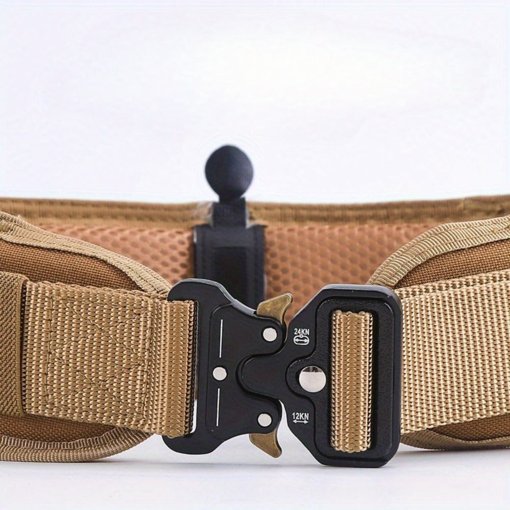 Men's Belt - Tactical Quick Release Nylon Waistband Outdoor Military CS Field Equipment - product detail view 8