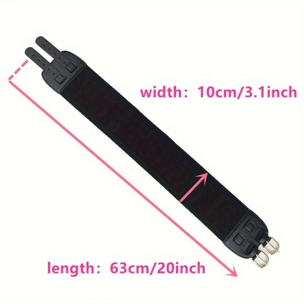 Women's Belt - Wide Corset for Bimetallic Buckle Elastic Waist - Casual Dress Shirt - product detail view 6
