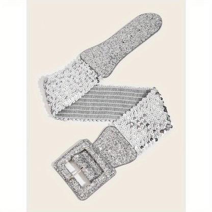 Women's Belt - Wide Waist for Butterfly Buckle Girdle - French Fashion Elegant Cincher - product detail view 6