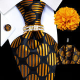 Golden Dot Tie Set -262+7