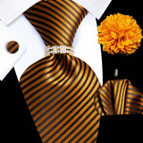 Golden Black Tie Set -313+7