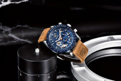 Men's Quartz Watch - BENYAR Luminous Chronograph Analog Big Face Business Sport Casual Fashion - product detail view 20