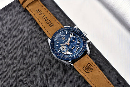 Men's Quartz Watch - BENYAR Luminous Chronograph Analog Big Face Business Sport Casual Fashion - product detail view 21