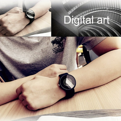 Men's Quartz Watch - Concept Password Dial for Unique Fashion Wristwatch with Extra Strap & - product detail view 8