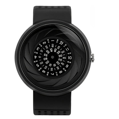 Men's Quartz Watch - Concept Password Dial for Unique Fashion Wristwatch with Extra Strap & - product detail view 13