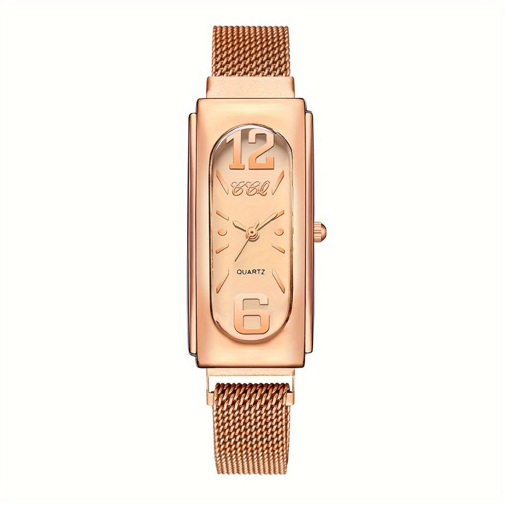 Women's Quartz Watch - Fashion Casual for Innovative Analog Dial, Everyday Wristwatch, Versatile - product detail view 12
