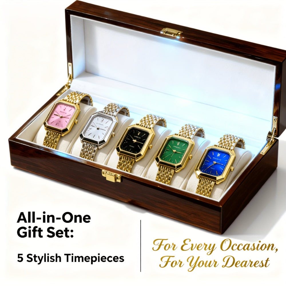 Women's Quartz Watch - Ladies with Gift Box Elegant Fashion Dress Wristwatch for - main product view