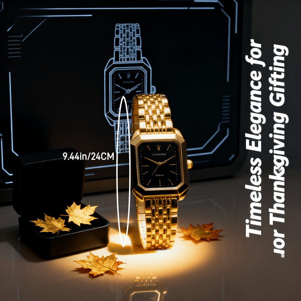 Women's Quartz Watch - Ladies with Gift Box Elegant Fashion Dress Wristwatch for - product detail view 12