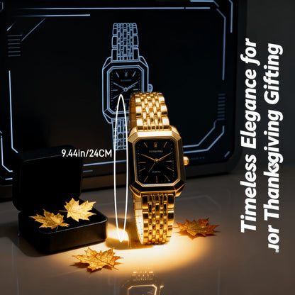 Women's Quartz Watch - Ladies with Gift Box Elegant Fashion Dress Wristwatch for - product detail view 12
