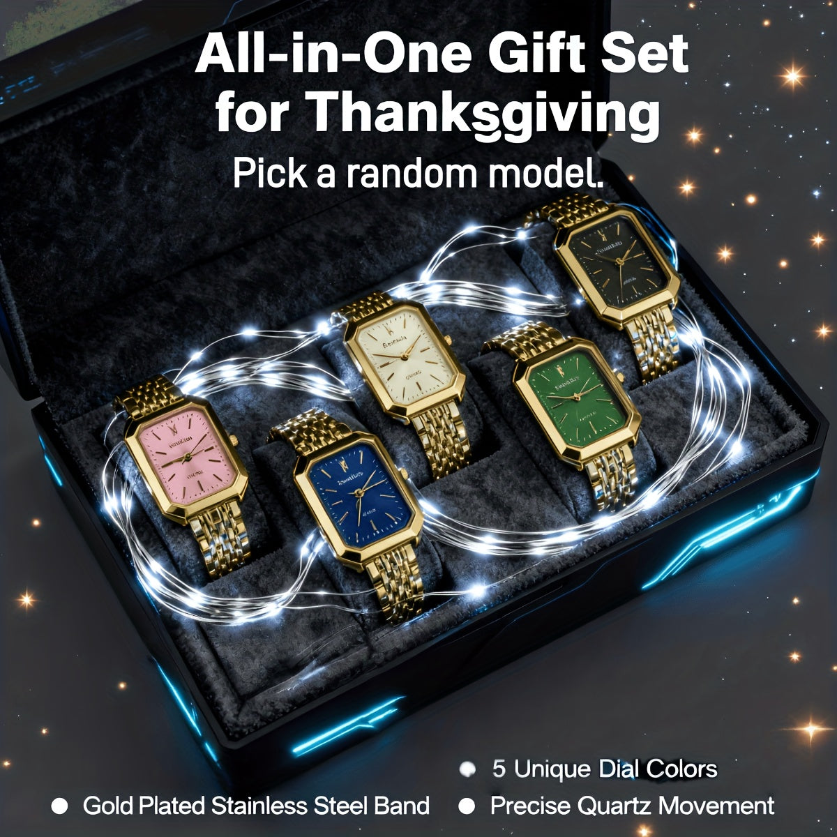 Women's Quartz Watch - Ladies with Gift Box Elegant Fashion Dress Wristwatch for - product detail view 20