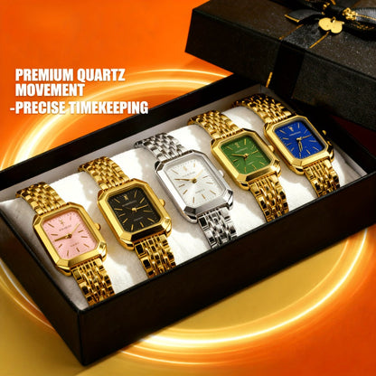 Women's Quartz Watch - 's Alloy Elegant Casual Dress Wristwatch Stylish Fashion Ladies Timepiece - product detail view 2