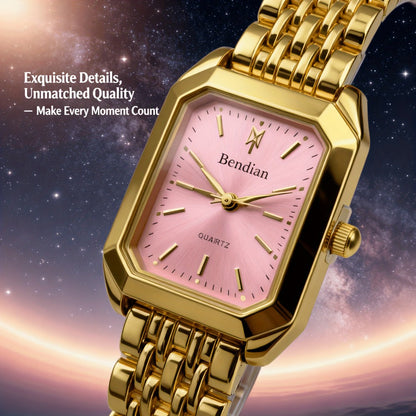 Women's Quartz Watch - 's Alloy Elegant Casual Dress Wristwatch Stylish Fashion Ladies Timepiece - product detail view 4