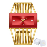Golden case - Red face