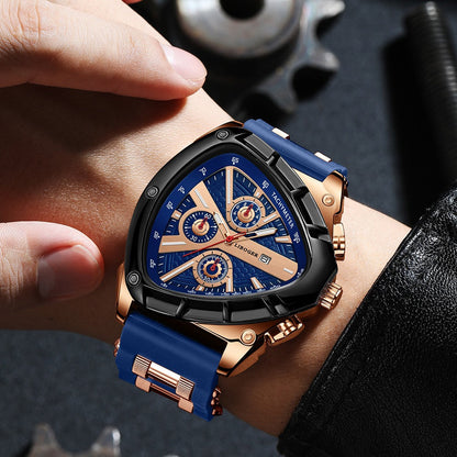 Men's Quartz Watch - 's Casual Fashion Date Calendar Display Analog Pointer Single or 2pcs Set - product detail view 7