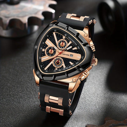 Men's Quartz Watch - 's Casual Fashion Date Calendar Display Analog Pointer Single or 2pcs Set - product detail view 13