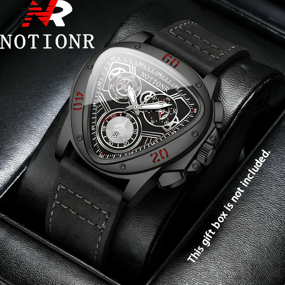 Men's Quartz Watch - 's Casual Fashion Date Calendar Display Analog Pointer Single or 2pcs Set - product detail view 16