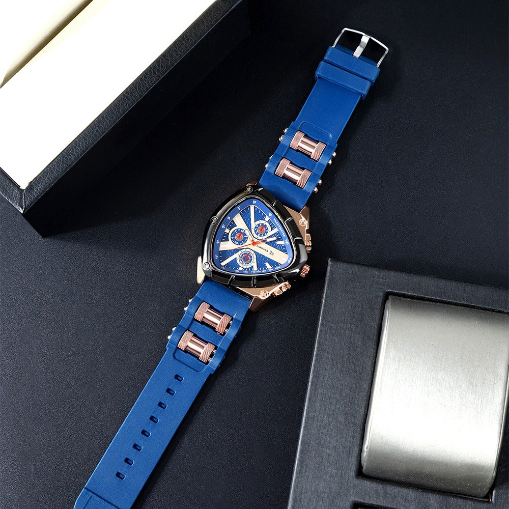 Men's Quartz Watch - 's Casual Fashion Date Calendar Display Analog Pointer Single or 2pcs Set - product detail view 27