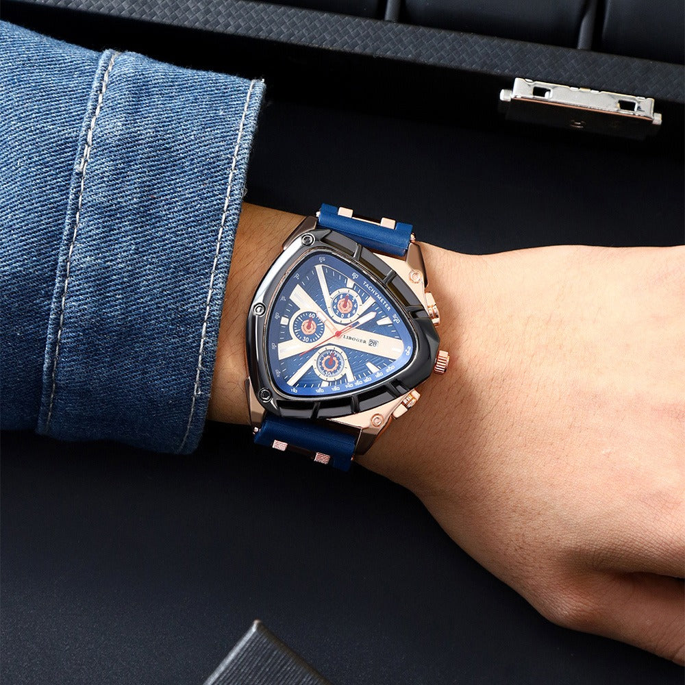 Men's Quartz Watch - 's Casual Fashion Date Calendar Display Analog Pointer Single or 2pcs Set - product detail view 28