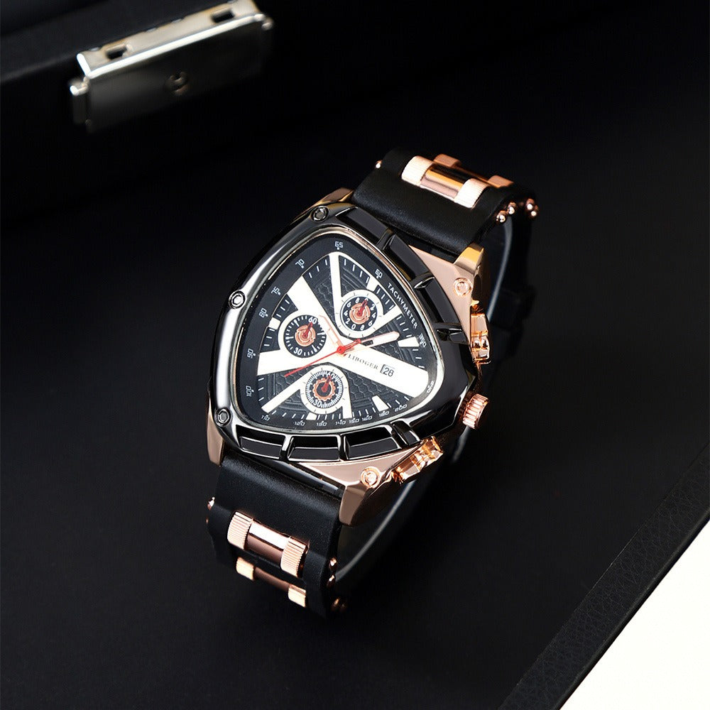 Men's Quartz Watch - 's Casual Fashion Date Calendar Display Analog Pointer Single or 2pcs Set - product detail view 32