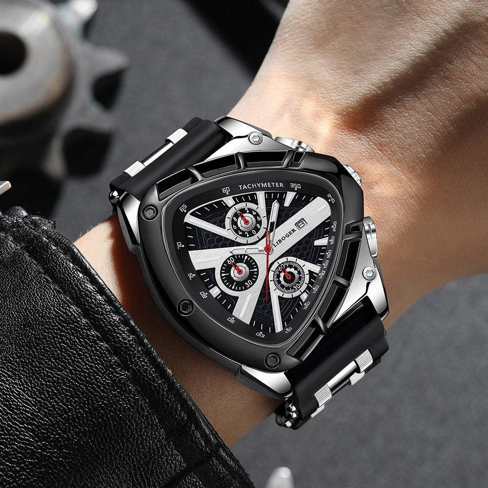 Men's Quartz Watch - 's Casual Fashion Date Calendar Display Analog Pointer Single or 2pcs Set - product detail view 33