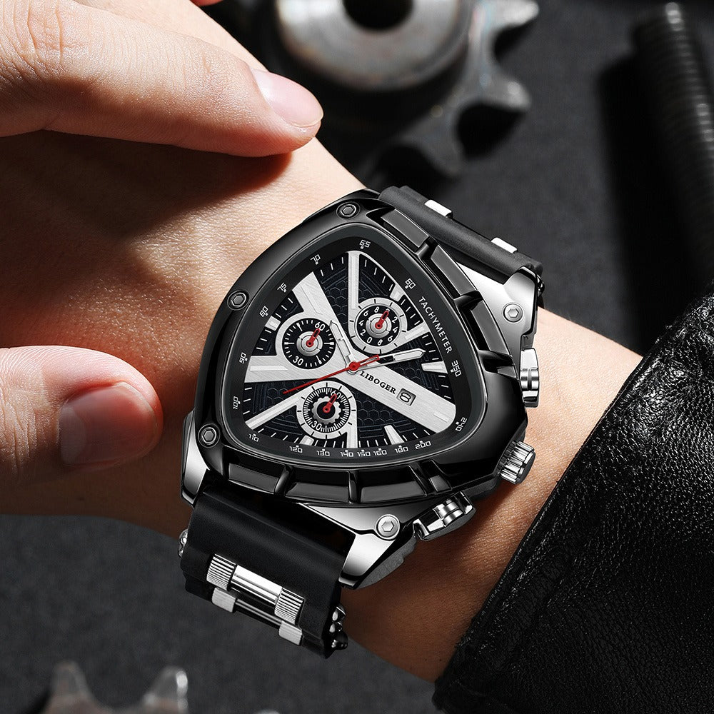 Men's Quartz Watch - 's Casual Fashion Date Calendar Display Analog Pointer Single or 2pcs Set - product detail view 34