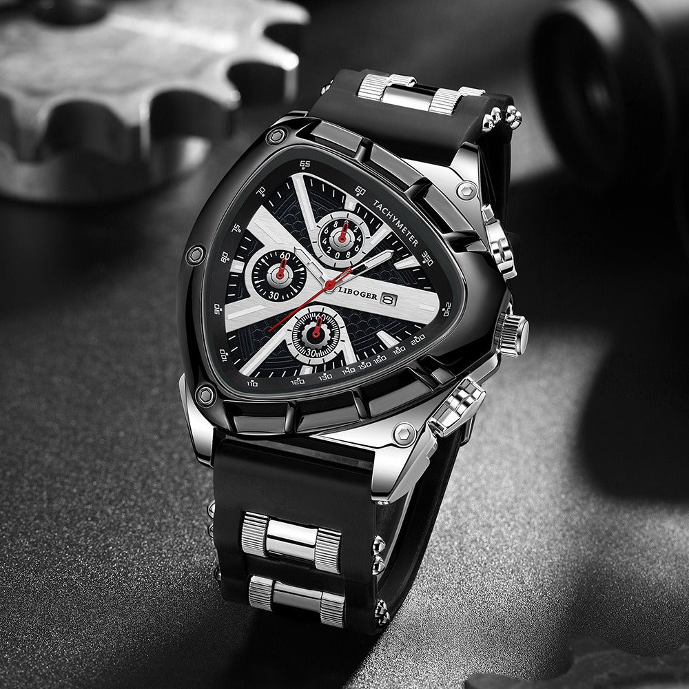 Men's Quartz Watch - 's Casual Fashion Date Calendar Display Analog Pointer Single or 2pcs Set - product detail view 36