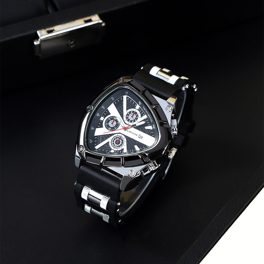 Men's Quartz Watch - 's Casual Fashion Date Calendar Display Analog Pointer Single or 2pcs Set - product detail view 37