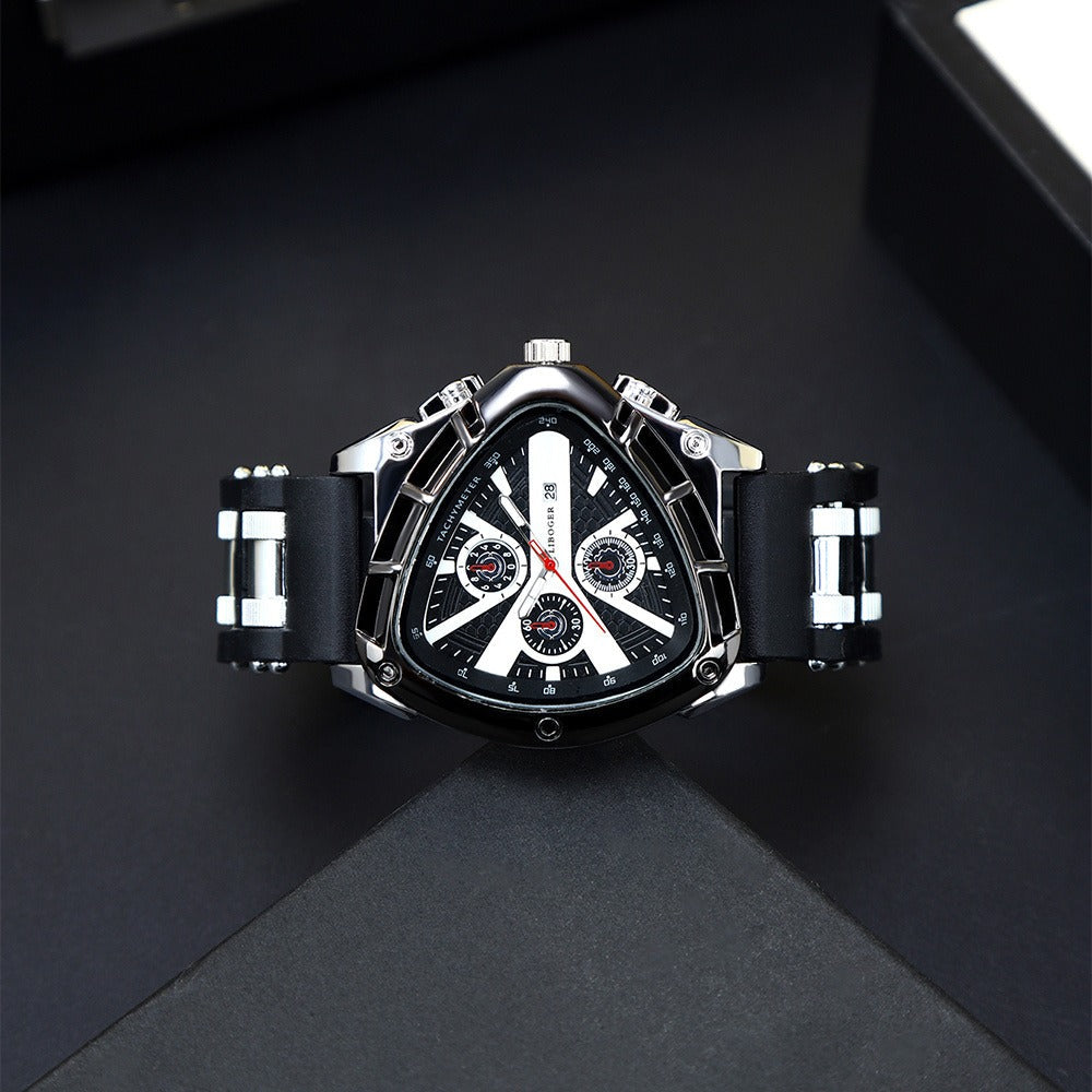 Men's Quartz Watch - 's Casual Fashion Date Calendar Display Analog Pointer Single or 2pcs Set - product detail view 38