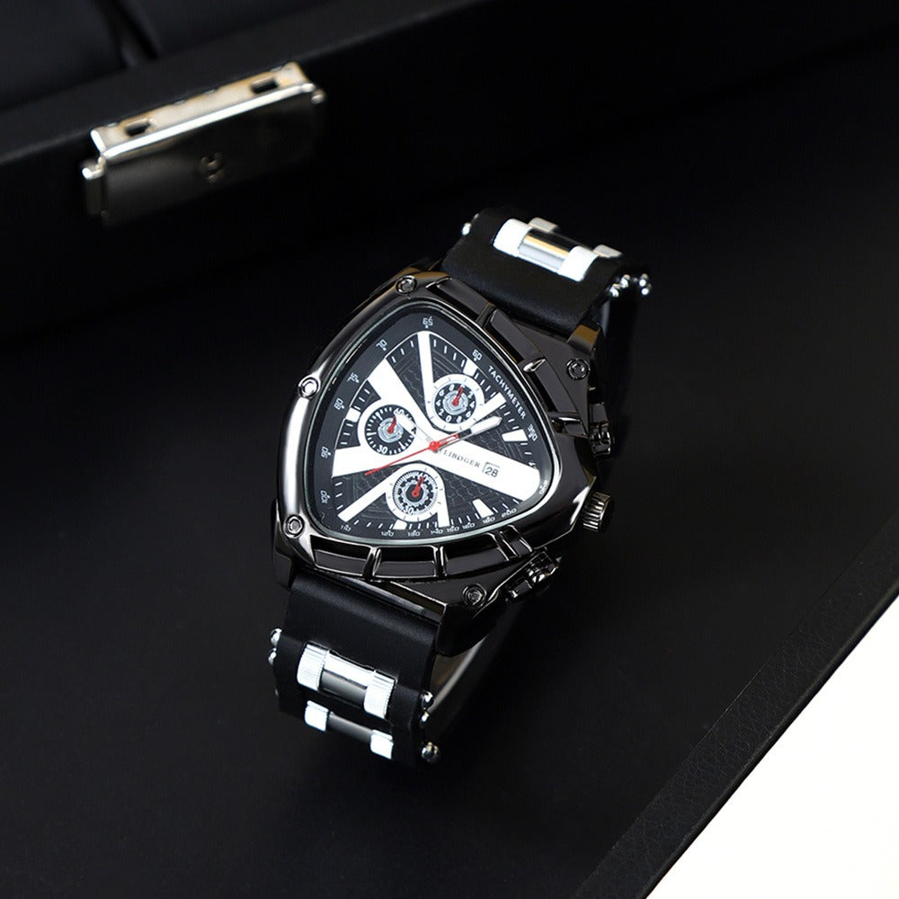 Men's Quartz Watch - 's Casual Fashion Date Calendar Display Analog Pointer Single or 2pcs Set - product detail view 41