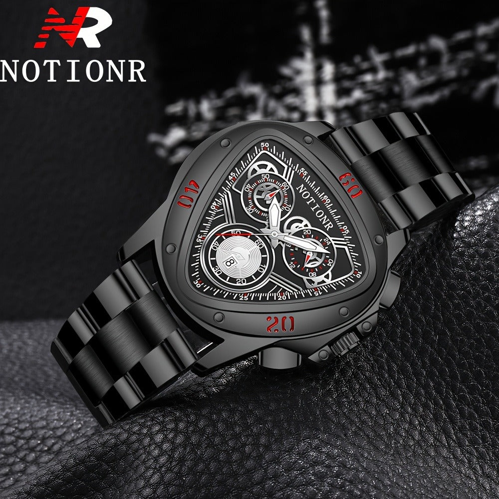 Men's Quartz Watch - 's Casual Fashion Date Calendar Display Analog Pointer Single or 2pcs Set - product detail view 47