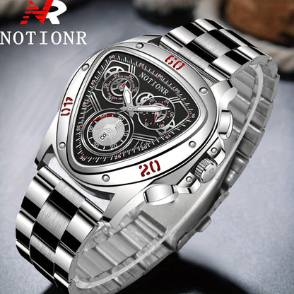 Men's Quartz Watch - 's Casual Fashion Date Calendar Display Analog Pointer Single or 2pcs Set - product detail view 49