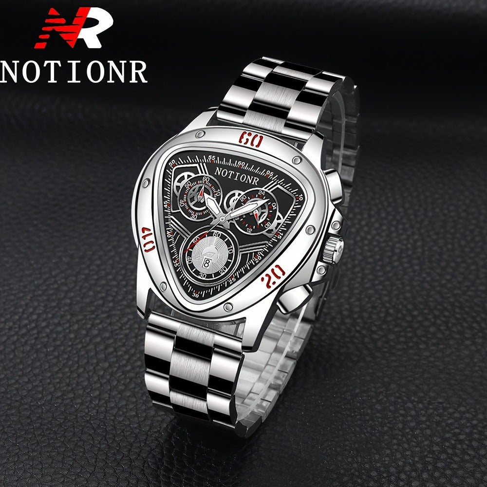 Men's Quartz Watch - 's Casual Fashion Date Calendar Display Analog Pointer Single or 2pcs Set - product detail view 50
