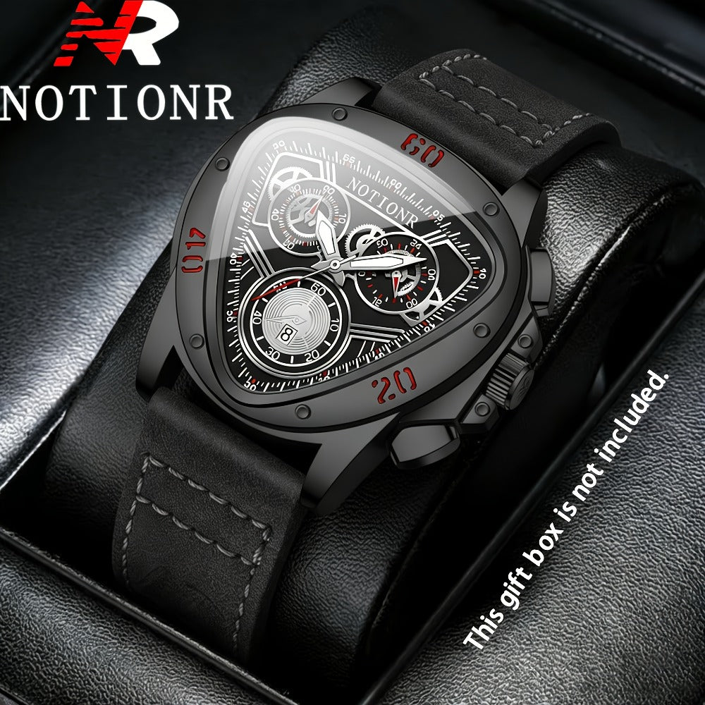 Men's Quartz Watch - 's Casual Fashion Date Calendar Display Analog Pointer Single or 2pcs Set - product detail view 51