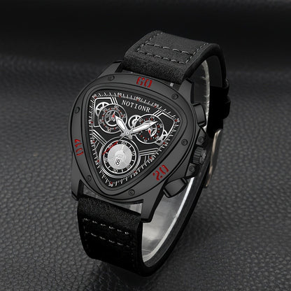 Men's Quartz Watch - 's Casual Fashion Date Calendar Display Analog Pointer Single or 2pcs Set - product detail view 53
